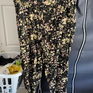 Floral Print Women's Trousers